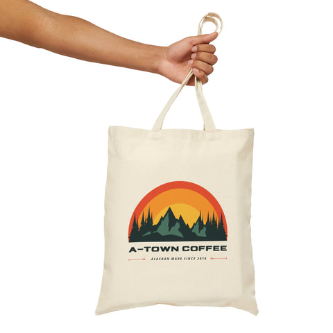 A-Town Alaskan Made Cotton Canvas Tote Bag