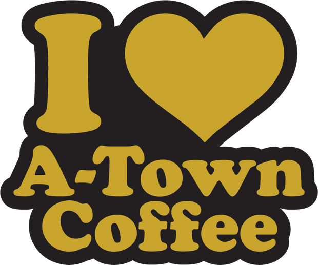 I ❤️ A-Town Stickers