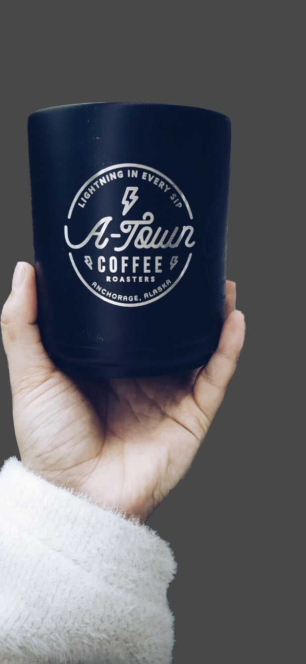 10oz Double wall stainless steal Mug - A-Town Coffee 
